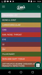 EMRA Antibiotic Guide screenshot