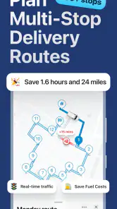 enRoute Delivery Route Planner screenshot