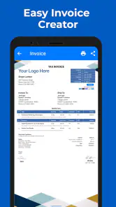 Estimate Invoice Maker By Moon screenshot