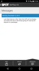 ETA SPOT screenshot