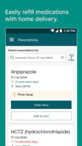 Express Scripts screenshot