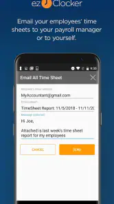 ezClocker: Employee Time Track screenshot