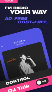 faidr: FM Radio & Music screenshot