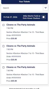 Fans First Tickets screenshot