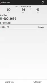 FaxReceive - receive fax phone screenshot