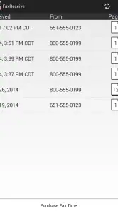 FaxReceive - receive fax phone screenshot