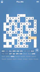 Fill-Ins · Word Fit Puzzles screenshot