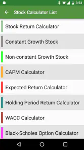 Financial Calculators Pro screenshot