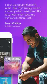 Fit Radio: Train Inspired screenshot