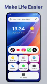 Flow Homescreen screenshot