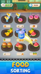 Food Sort: Puzzle Game screenshot