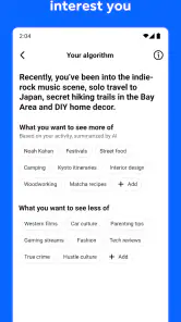 Forum, a Facebook app screenshot