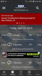 FOX 8 Weather screenshot