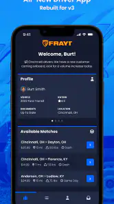 FRAYT Driver screenshot
