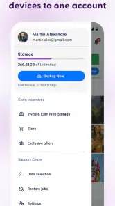 G Cloud Backup screenshot