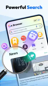 Ge Browser - Safe & Smart screenshot