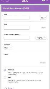 Geriatrics At Your Fingertips screenshot