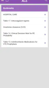 Geriatrics At Your Fingertips screenshot