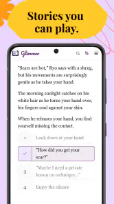 Glimmer: Interactive Fanfics screenshot