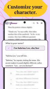 Glimmer: Interactive Fanfics screenshot