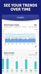 Glucose Buddy Diabetes Tracker screenshot