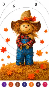 Golden Autumn: Color by Number screenshot