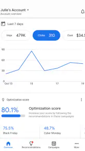 Google Ads screenshot