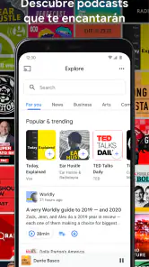 Google Podcasts screenshot