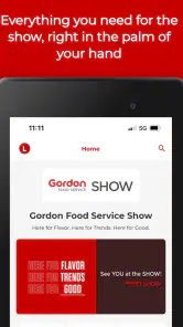 Gordon Food Service Shows screenshot