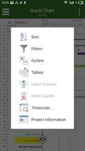 gProjectViewer screenshot