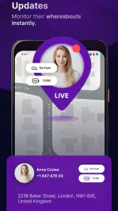 GPS Location Tracker Phone App screenshot