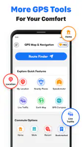 GPS Maps Navigation Directions screenshot