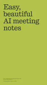 Granola - AI Meeting Notes screenshot