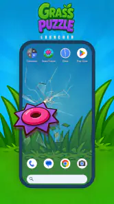 Grass Puzzle Launcher screenshot