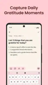 Gratitude: Self-Care Journal screenshot