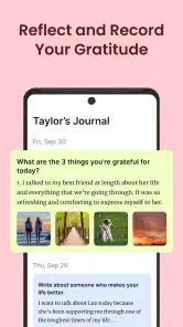 Gratitude: Self-Care Journal screenshot
