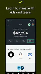 Greenlight Kids & Teen Banking screenshot
