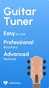 Guitar Tuner - LikeTones screenshot
