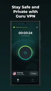 Guru VPN: Fast Secure Proxy screenshot