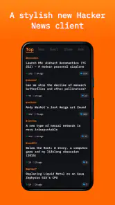 Hacker News screenshot