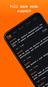 Hacker News screenshot