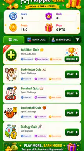 Happie Quiz: Play Earn Rewards screenshot