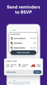Heja Sports Team Communication screenshot