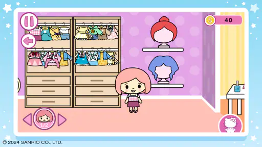 Hello Kitty: Beauty Salon screenshot