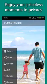 Hide Photos, Video and App Loc screenshot