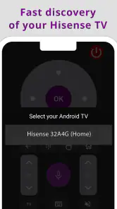 Hisense TV Remote screenshot