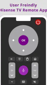 Hisense TV Remote screenshot