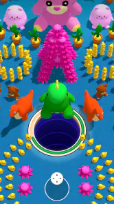 Hole Rush: Eat All Puzzle screenshot