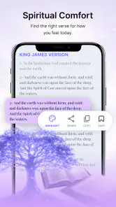 Holy Bible screenshot
