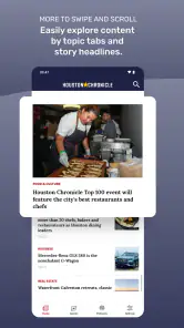 Houston Chronicle screenshot